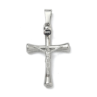 304 Stainless Steel Pendants STAS-F336-18P-02-1