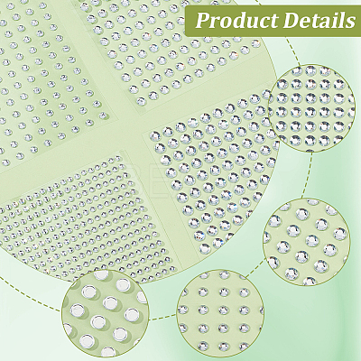 16 Sheets 4 Styles ABS Imitation Pearl Stickers Paper Sheets for Craft DIY-CP0013-56-1