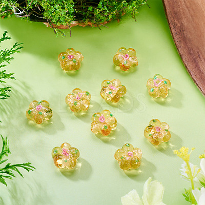 10Pcs Handmade Lampwork Beads LAMP-TADJ0001-01C-1
