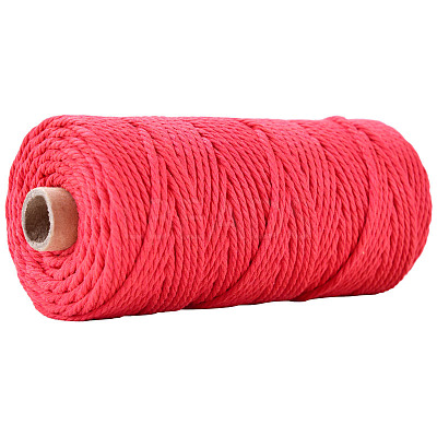 100M Cotton String Threads for Crafts Knitting Making KNIT-YW0001-01K-1
