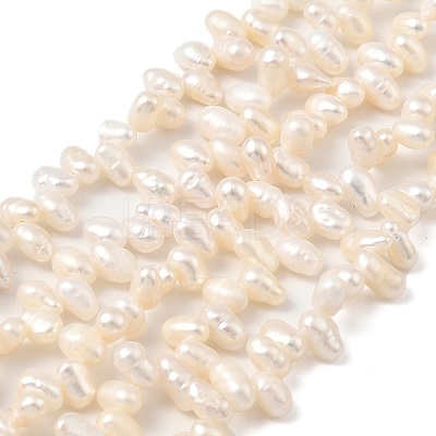 Natural Cultured Freshwater Pearl Beads Strands PEAR-I007-04A-01A-1