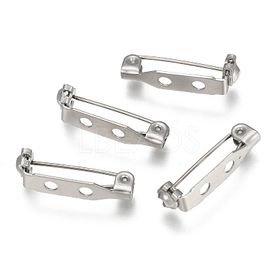 Tarnish Resistant 304 Stainless Steel Brooch Findings Sets STAS-G137-52P-02-1