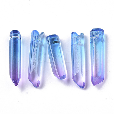 Two Tone Glass Beads GLAA-S167-13D-1