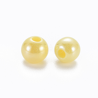 Opaque Acrylic Beads MACR-S370-D6mm-A10-1