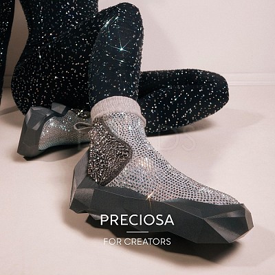Preciosa&reg MAXIMA Crystal No Hotfix Flatback Stones Y-PRC-NSS12-50005-200-1