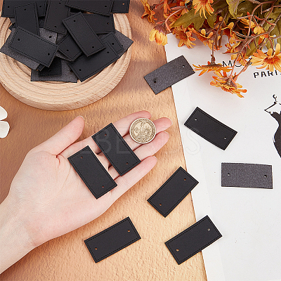 PU Leather Sewing Labels FIND-WH0126-477A-01-1