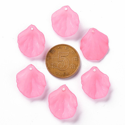 Transparent Frosted Acrylic Pendants MACR-S371-01A-704-1