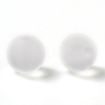 Transparent Acrylic Ball Beads X-FACR-R021-6mm-16-1