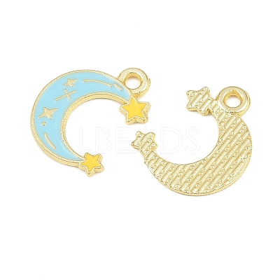 Alloy Enamel Pendants AL-CBA0485-02F-G02-1