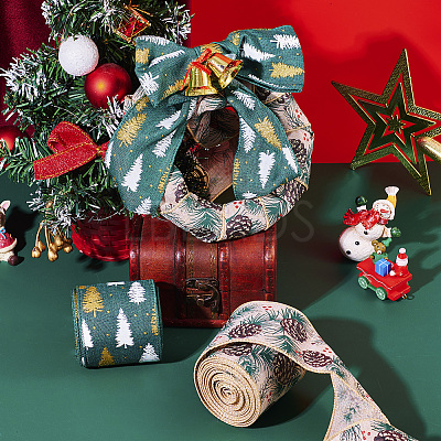 10 Yards 2 Colors Christmas Theme Jute Cord OCOR-TA0002-09A-1