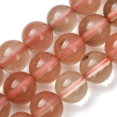 Natural Andesine Feldspar Beads Strands GG-CBA0251-A01-7mm-1