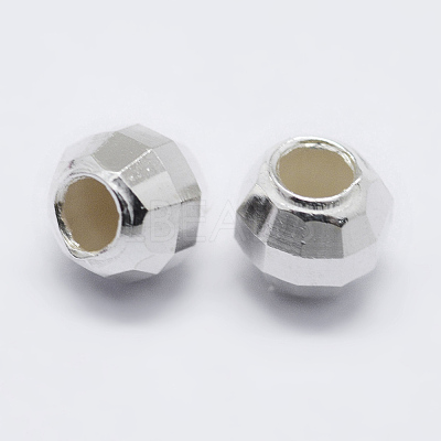 925 Sterling Silver Beads Spacer STER-K167-017B-S-1