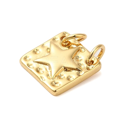 Rack Plating Brass Pendants KK-S372-05G-02-1