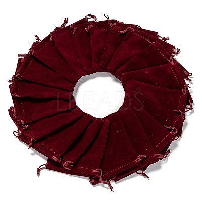 Rectangle Velvet Pouches X-TP-R002-10x12-02-1