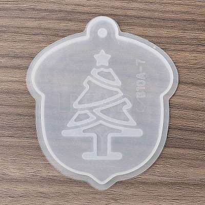 Christmas Theme DIY Silicone Pendant Molds LS-SIMO-G007-01F-1