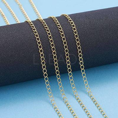 Brass Twisted Chains CHC-Q001-02G-1