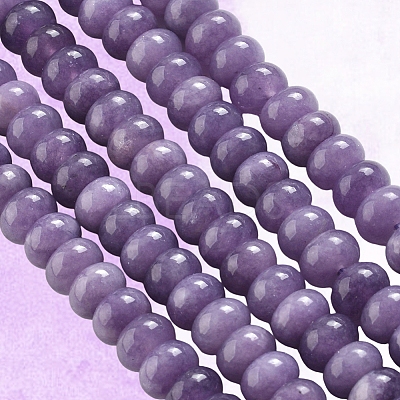 2 Strands Natural White Jade Beads Strands G-PA0001-23A-1