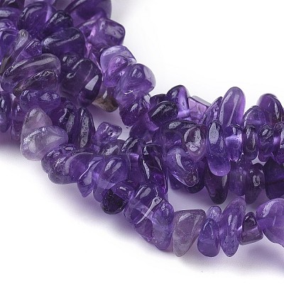 Natural Amethyst Beads Strands X-F014-1