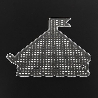 House ABC Plastic Pegboards used for 5x5mm DIY Fuse Beads X-DIY-Q009-45-1