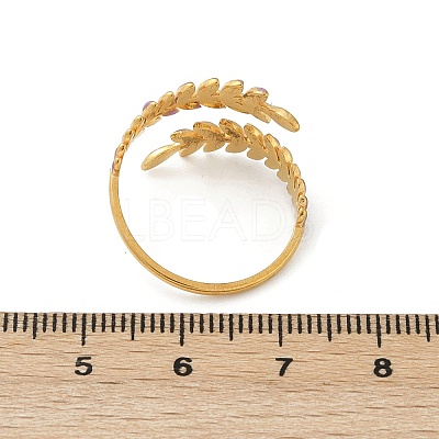 304 Stainless Steel Adjustable Cuff Rings RJEW-Q015-03G-C-1