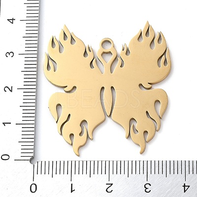 304 Stainless Steel Pendants STAS-R116-11G-1