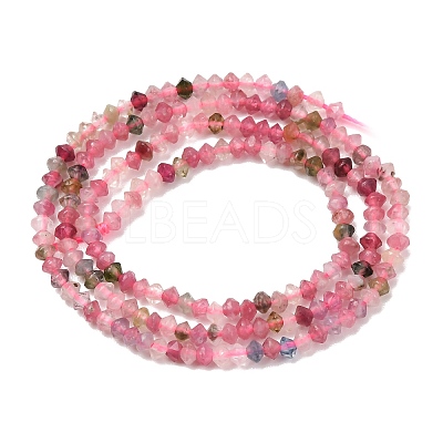 Natural Multicolor Tourmaline Beads Strands G-D110-C02-04-1