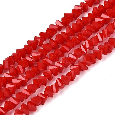Opaque Glass Beads Strands LS-GLAA-N019-3mm-09-1