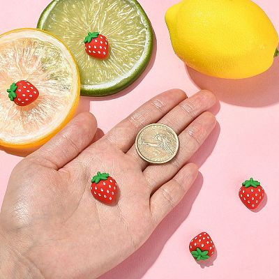 Opaque Resin Decoden Cabochons RESI-CJC0020-02-1