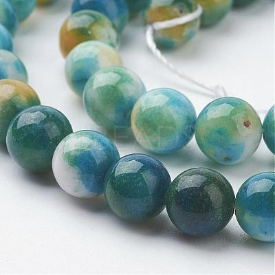 Jade Beads Strands G-D264-8mm-XH05-1