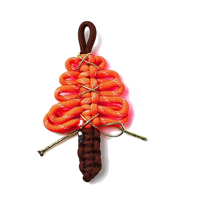 Nylon & Plastic Cord Big Pendants FIND-H054-03-1