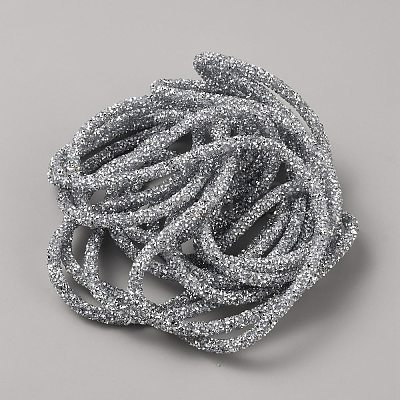 Glass Rhinestone Rubber Cord DIY-TAC0026-07B-1