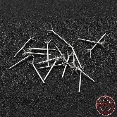 925 Sterling Silver Ear Studs LS-STER-P032-10S-5-1