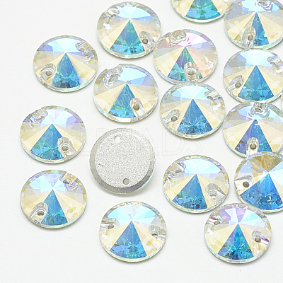 Sew on Rhinestone RGLA-T105-18mm-001AB-1