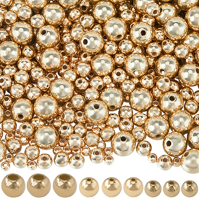 3 Styles CCB Plastic Beads CCB-SC0001-10-1