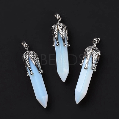 Opalite Big Pointed Pendants G-E059-03AS-10-1