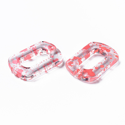 Transparent Acrylic Linking Rings OACR-N009-017A-12-1