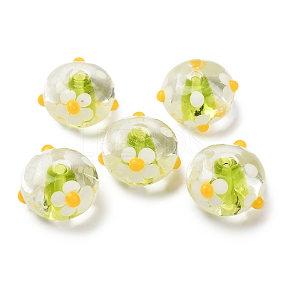 Handmade Lampwork Beads LAMP-Z023-02A-1