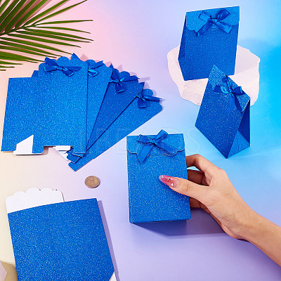 Rectangle Glitter Paper Gift Bags CARB-TAC0002-05C-1