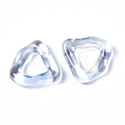 Transparent Resin Finger Rings RJEW-T013-005-E06-1