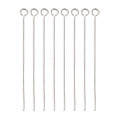 Tarnish Resistant 304 Stainless Steel Eye Pin STAS-E013-0.6x40mm-1