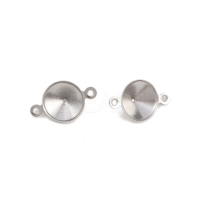 304 Stainless Steel Connector Charms STAS-B108-02P-01-1