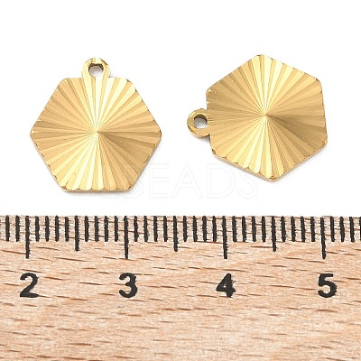 304 Stainless Steel Pendants STAS-C167-08C-G-1