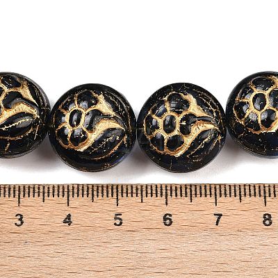 Czech Pressed Glass Beads GLAA-I061-50-1
