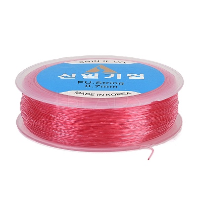 Korean Round Crystal Elastic Stretch Thread EW-Z002-01C-0.7mm-1