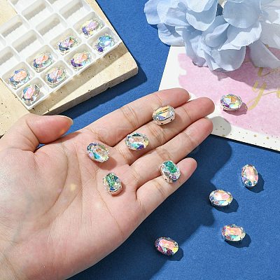 Preciosa&reg MAXIMA Crystal Sew-On Cups Y-PRC-SB14-00030-200-S-1