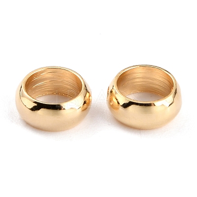 Brass Beads Frames KK-O133-014A-G-1