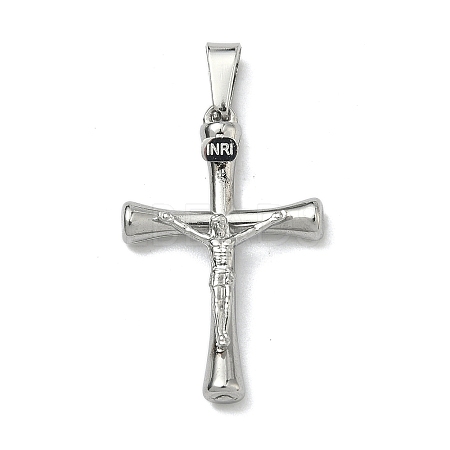 304 Stainless Steel Pendants STAS-F336-18P-02-1