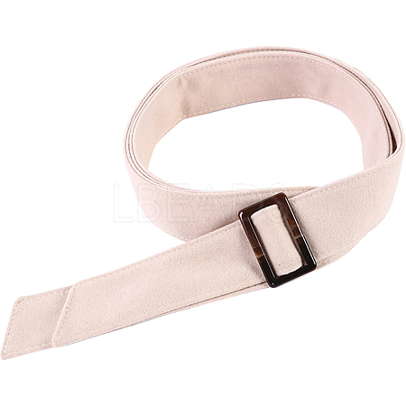 Tie a Knot Cloth Waist Belts with Buckle AJEW-WH20003-08B-1