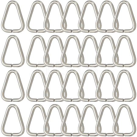 304 Stainless Steel Triangle Rings STAS-SP0001-80B-1