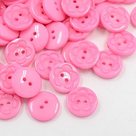 Acrylic Sewing Buttons for Clothes Design BUTT-E083-C-08-1